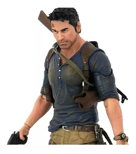 Figure Action Boneco Nathan Drake Uncharted 4 Neca