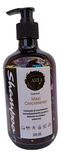 Shampoo Para Crecimiento Rápido De Extractos Naturales 500ml