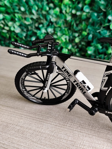 Mini Bicicleta A Escala 1.10 Simulación De Montaña Negro