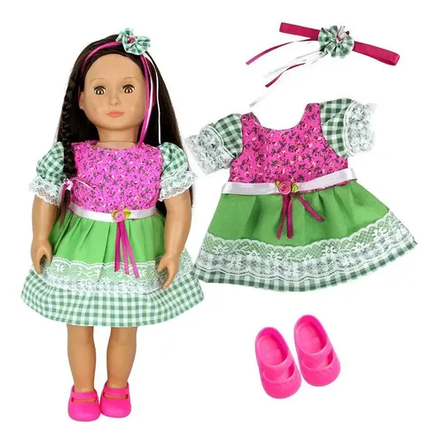 Kit de ropa para muñecas Our Generation - Fiesta de junio - Casinha 4 ...