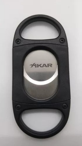 Cortador Charutos Xikar X8 Lâmina Dupla Resina Preto