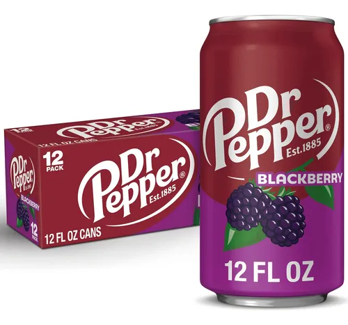 comprar Dr Pepper Blackberry Soda Lata 355 Ml 12 Pack