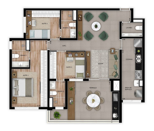Imagem 25 de 30 de Apartamento À Venda No Bairro Vila Gilda - Santo André/sp - O-11128-20654