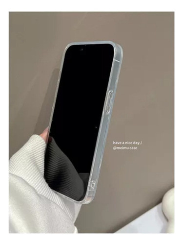 Pbf Capa Para iPhone 11 12 13 14 15 16 Silver Bow Series