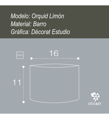 Maceta Perforada Para Orquídeas