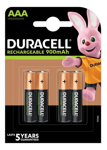 Batería Recargable Aaa Nimh 900mah 4 Piezas