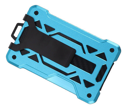 Billetera Delgada Con Bolsillo Transparente Para Tarjetas Id