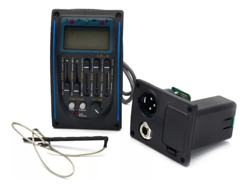 Ecualizador Preamplificad Activo P Guitarra Xlr Can Plug 6.5