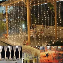 Comprar Kit 4 Pisca Pisca Led Luz De Natal 100 Led 8 Função 10 M
