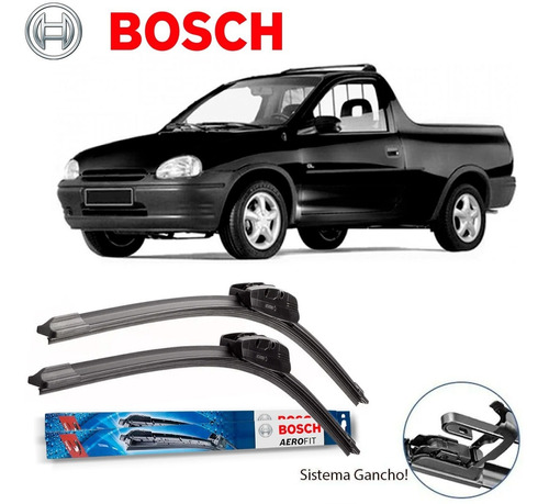 Par Palheta Dianteira Corsa Pickup 95 A 2003 Original Bosch