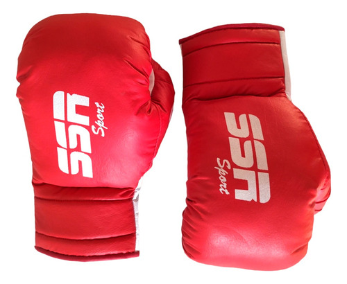 Guantes Box Entrenamiento Cintas Alto Rendimiento Mma Negro