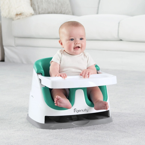 Silla Periquera Booster Ingenuity Baby Base 2 En 1 Nombre Del Diseño Baby Base Color Verde Musgo