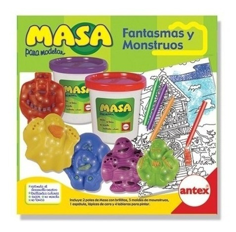 Masa Para Modelar Fantasmas Y Monstruos De Antex 0701