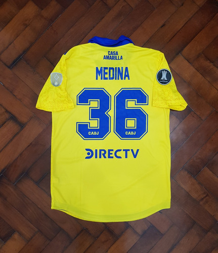 Camiseta Alternativa Heatrdy Boca Juniors, Medina 36 Talle M