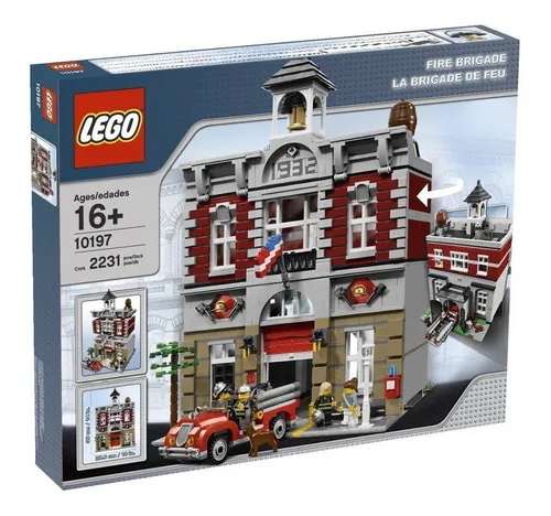 Lego Creator Expert 10197 Brigada De Bomberos Cuotas sin inter s