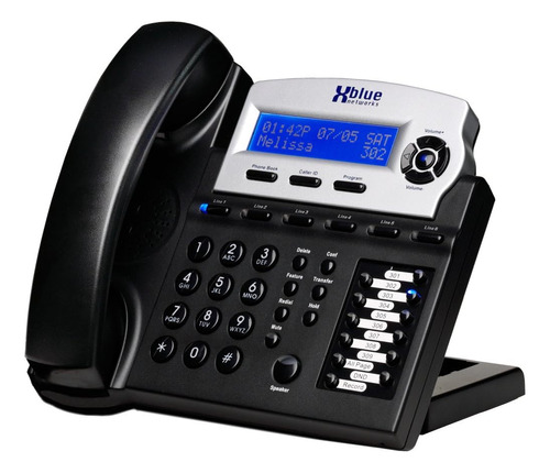 X16 Small Office Phone System 6 Line Digital Speakerpho...