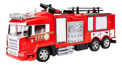 2wd Rc Camión De Bomberos De Control Remoto Coche Niños Jugu