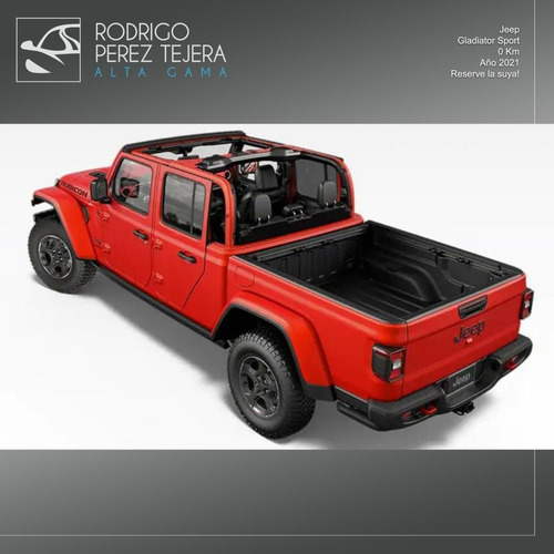 Jeep Gladiator Sport 3.6 L V6 4x4 At 0 Km Entrega Julio!
