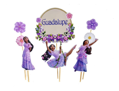 Encanto Isabella Cake Topper Adorno Para Torta Personalizado