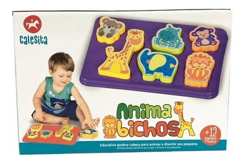 Animabichos Juego Encastre Calesita (3017)