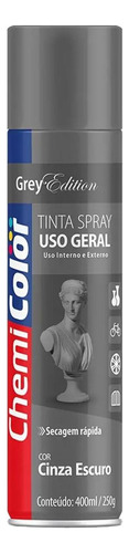 Spray Chemicolor Cinza Escuro 400ml/250g.