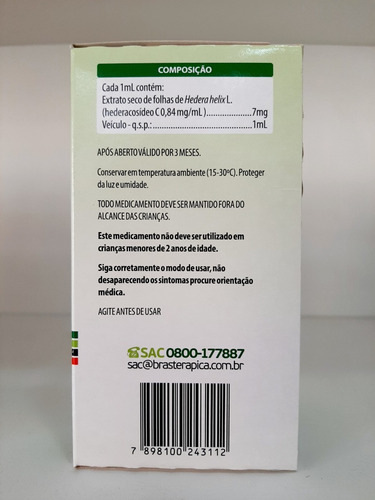 Xarope Hedera Helix L. Phitóss - 100ml