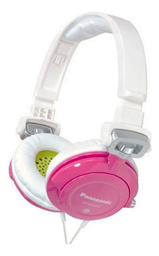 Vincha Auricular Dj Cableado Plegable Panasonic Rp-djs400ae® Color Rosado