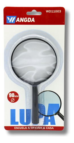 1 Pieza Lupa Sencilla De 90mm Portátil De Gran Tamaño Oficin