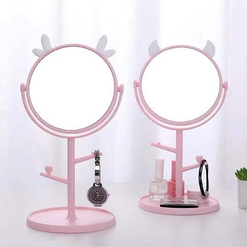 Espejo De Tocador Para Maquillaje Modelo Gatito