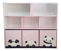 Comprar Mueble Organizador Con Baúles Guardajuguetes Con Ruedas