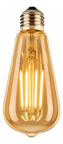 YA−MAN STA-212P GOLD Lâmpada De Filamento St64 6w 2200k E-27 | MercadoLivre