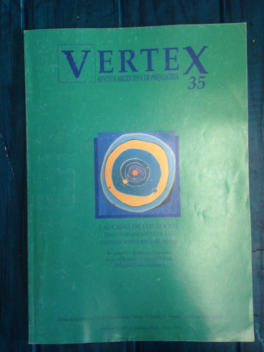 Revista Vertex 35 La Casa De Los Locos Instituciones Psiquia