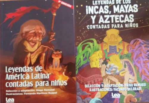 X2 Leyendas De America Latina + Incas Aztecas Mayas Lea