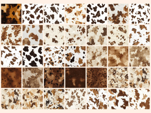 Papeles Digitales Animal Print Vacas 109069445
