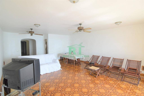 Imagem 6 de 26 de Apartamento Frente Ao Mar, Vista Ao Mar, Área De Lazer, 4 Dormitórios Sendo 4 Suítes, 2 Vagas De Garagem, Astúrias, Guarujá. - Ap3480