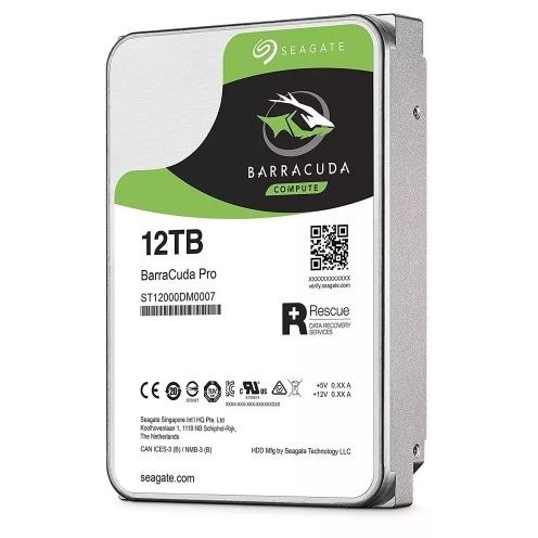 Disco Rigido 12tb Seagate Barracuda Pro 3.5 Sata3 7200rpm
