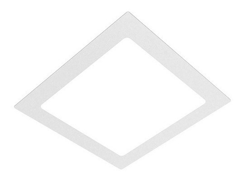 Panel Led De Embutir Plafon Cuadrado 18w Blanco Idoler