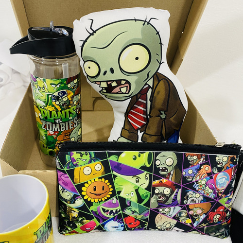 Box Sorpresa Caja 10 Art. Plantas Vs Zombies Regalos Unicos