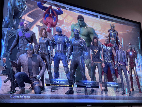Avengers Dublado Brasil Ps4 Original Físico!! (Usado)