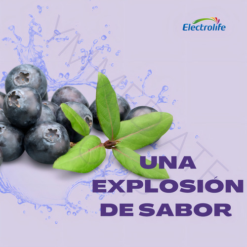 Electrolit Zero Rehidratante Sabor Mora Azul 625ml (12 Pack)