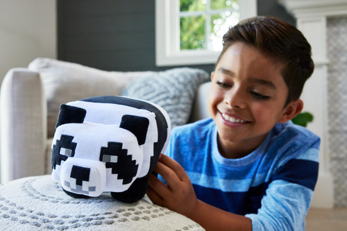 Peluche Mattel Minecraft Basic Panda Para Niños Mayores De 3