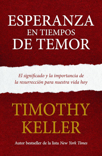 Esperanza En Tiempos De Temor - Timothy Keller
