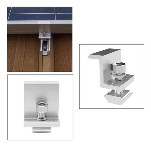 Abrazadera De Soporte Ajustable Para Panel Solar, Clip De Mo