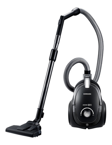 Aspiradora Samsung Sin Bolsa 2000 W Negra Vc20ccnmaeb Color Negro