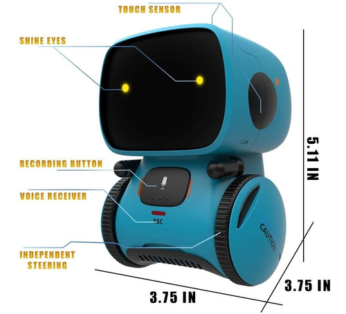 Gilobaby - Juguete Robot Para Niños, Interactivo.