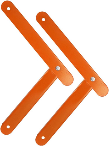 Fenteer Juego De 2 Escaleras Plegables Para Bisagra, Accesor