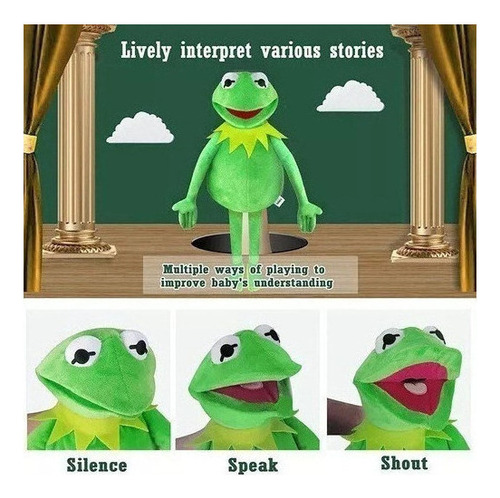 U Brinquedos Para Bonecas Kermit The Frog Hand Puppet