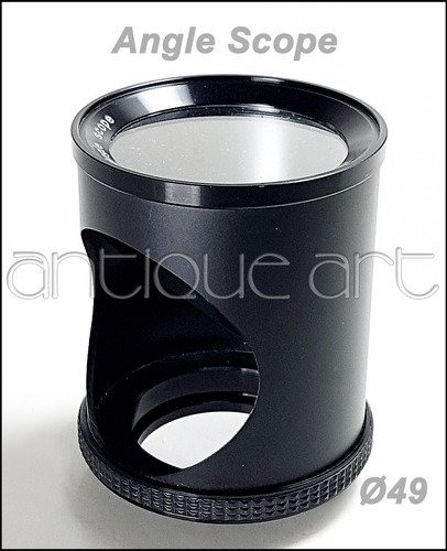 A64 Adaptador Lente Angle Scope Ø 49mm Toma En Angulo 45°