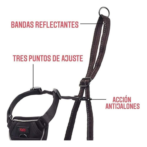Arnes Para Perros Halti Non Pull Antijalones Talla L
