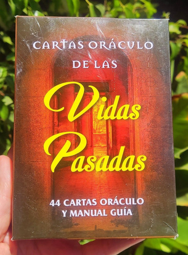 Oráculo Las Vidas Pasadas + Instructivo Español + Bolso